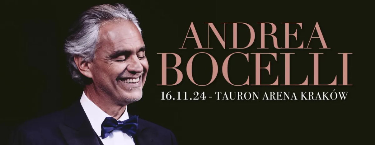 Gdzie koncert Bocelli? Znajdź wszystkie localizacje i szczegóły.